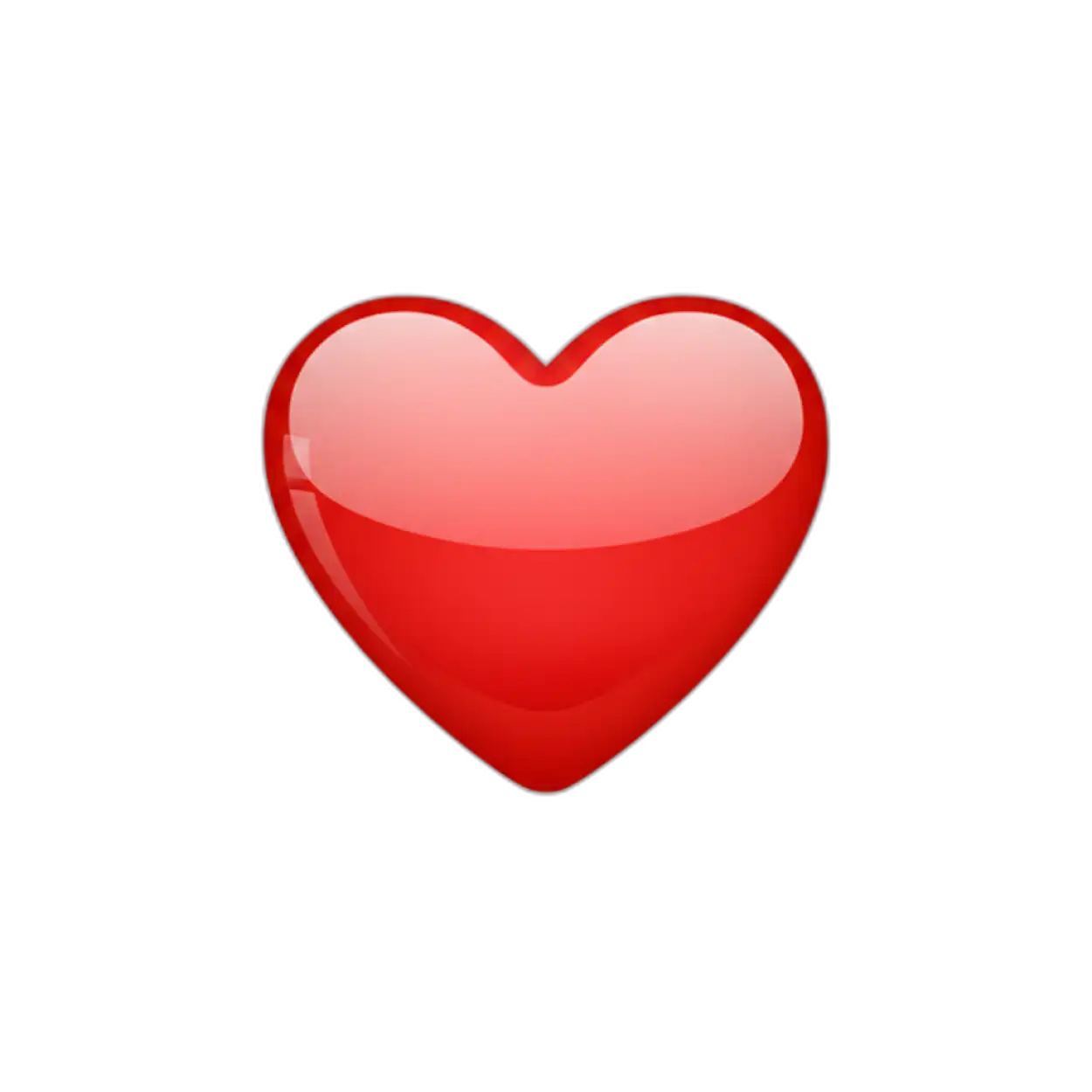 Free Download Flat Design Red Heart Png - High Quality Red Heart Png PNG Image
