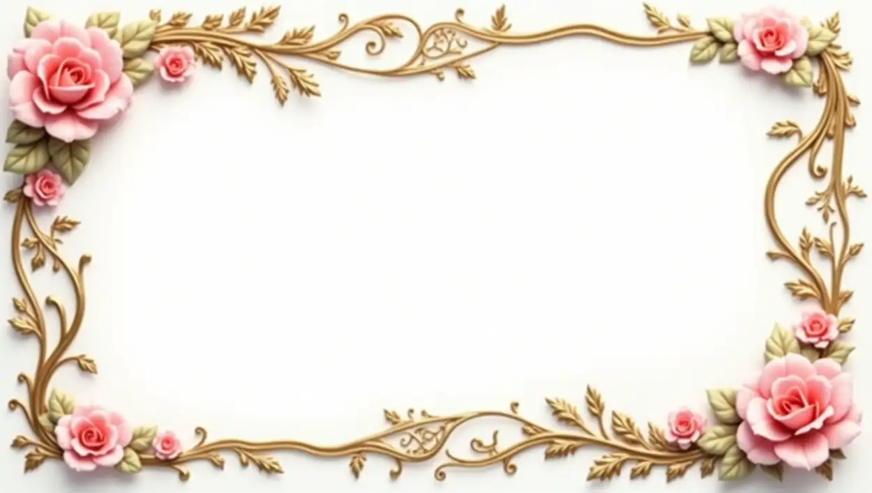 Flower Border For WhatsApp Status Image - Royalty Free Flower Border Image | Pngmagic Free Download Flower Border For WhatsApp Status Image - High Quality Flower Border Background