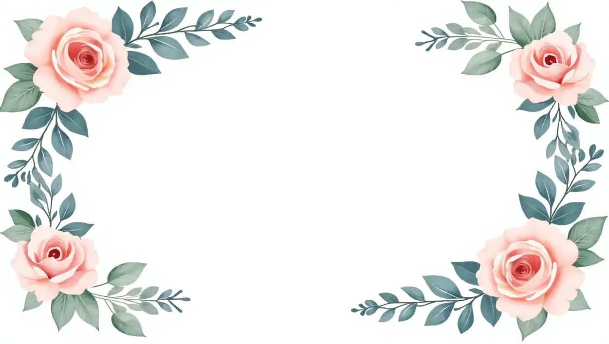 Flower Border For YouTube Thumbnail - Royalty Free Flower Border Image | Pngmagic Free Download Flower Border For YouTube Thumbnail - High Quality Flower Border Background