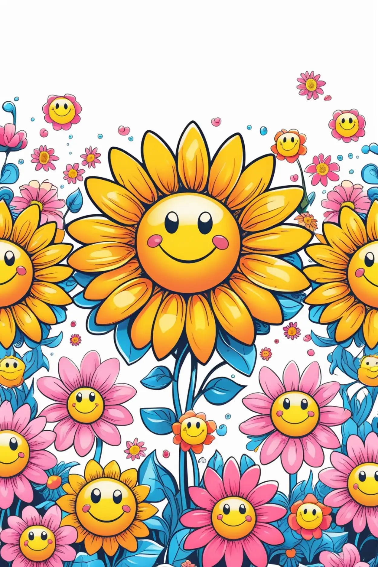Flower Border Png 1080x1920 - Royalty Free Flower Border Image | Pngmagic Free Download Flower Border Png 1080x1920 - High Quality Flower Border PNG Image