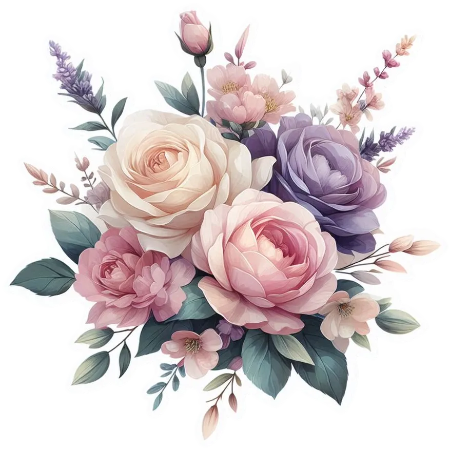 Flower Bouquet Png For Social Media Graphics - Royalty Free Flower Bouquet Png Image | Pngmagic Free Download Flower Bouquet Png For Social Media Graphics - High Quality Flower Bouquet Png PNG Image
