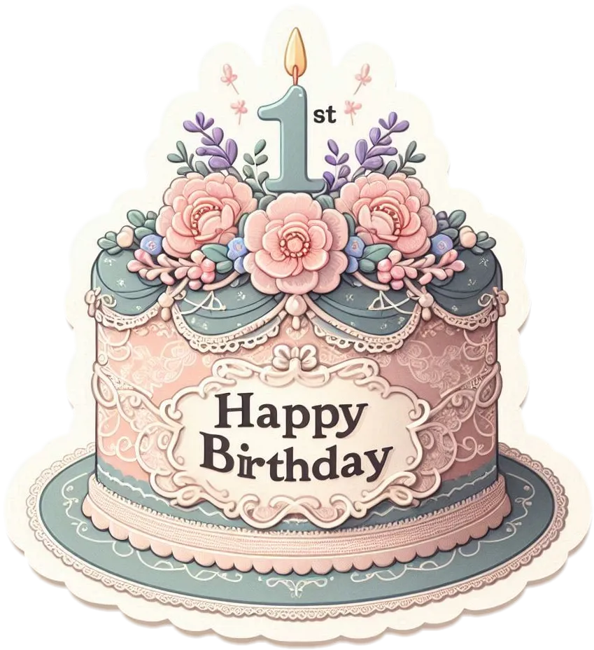 Free 1st Birthday Cake Png Download - Royalty Free 1st Birthday Cake Png Image | Pngmagic Free Download Free 1st Birthday Cake Png Download - High Quality 1st Birthday Cake Png PNG Image