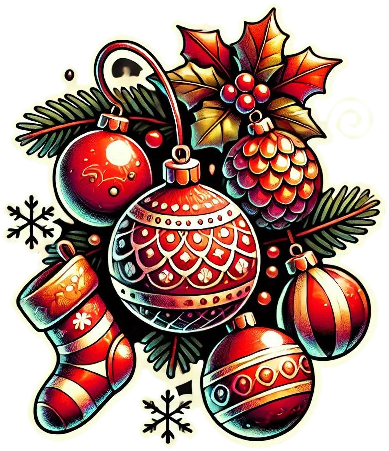 Free Download Free Christmas Decorations Png Images For Download - High Quality Christmas Decorations Png PNG Image