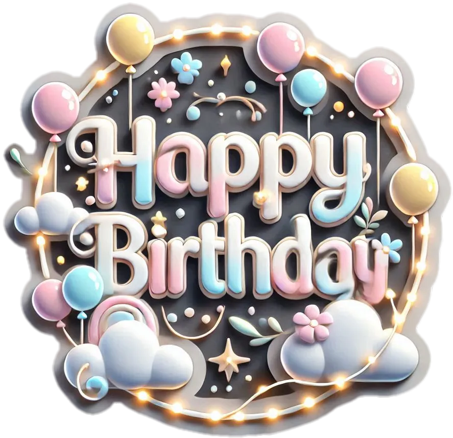 Free Colorful Balloon Happy Birthday Text Images - Royalty Free Happy Birthday Image | Pngmagic Free Download Free Colorful Balloon Happy Birthday Text Images - High Quality Happy Birthday PNG Image