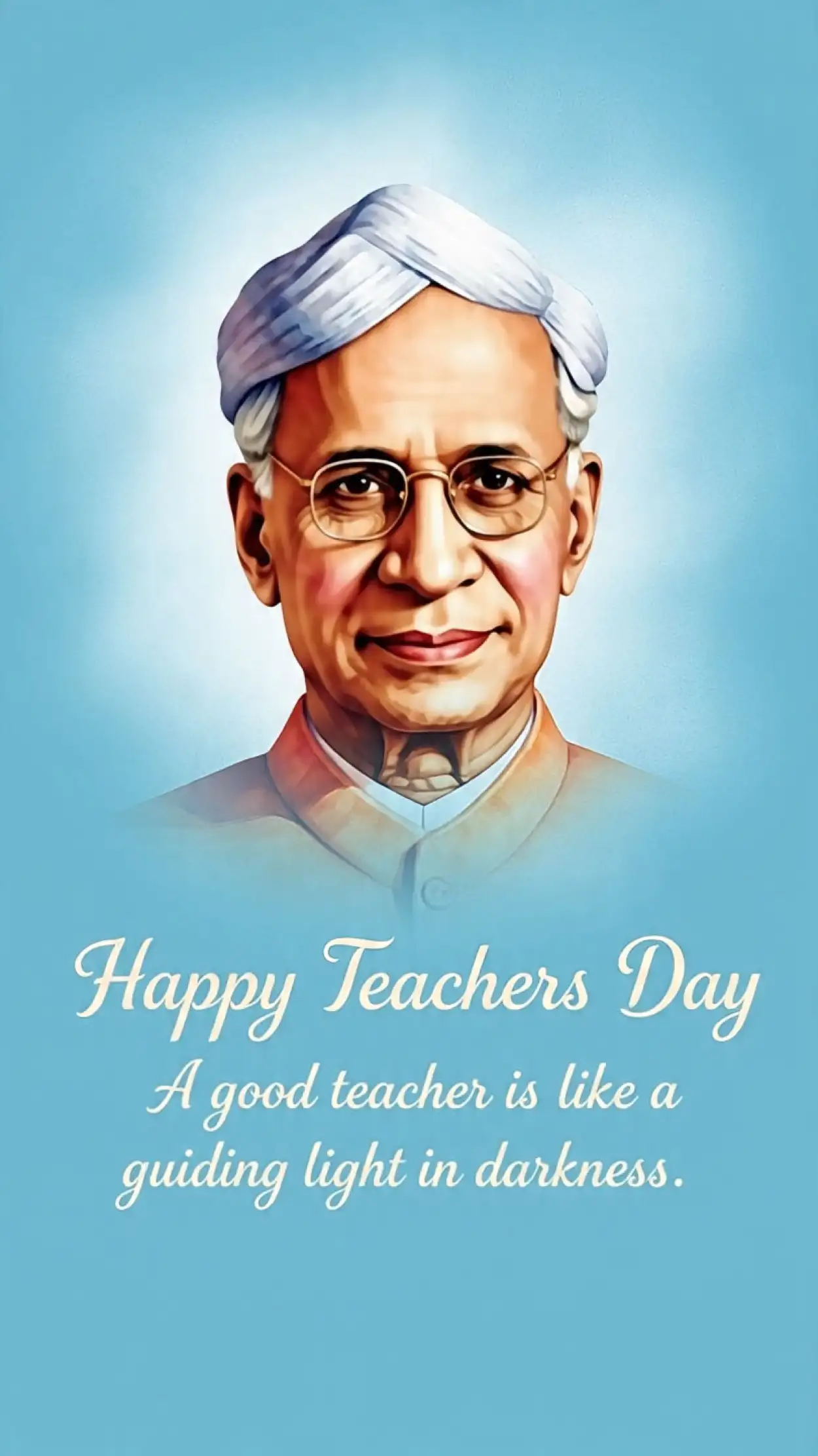 Free Download Free Download Happy Teachers Day PNG With Sarvepalli Radhakrishnan - High Quality Happy Teachers Day Transparent PNG