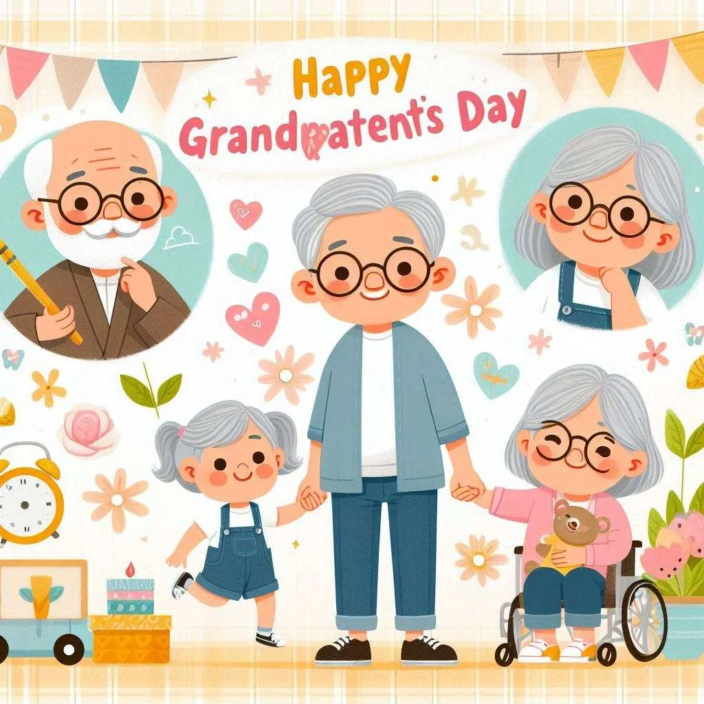 Free Download Free Downloadable Happy Grandparents Day 2024 Images - High Quality Grandparents Day Background