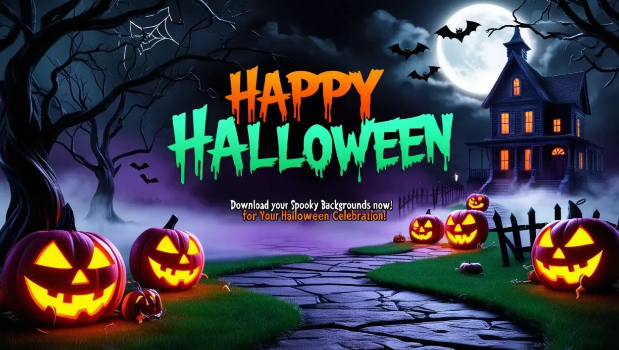 Free Download Free Happy Halloween Card Templates 2024 - High Quality Happy Halloween Background