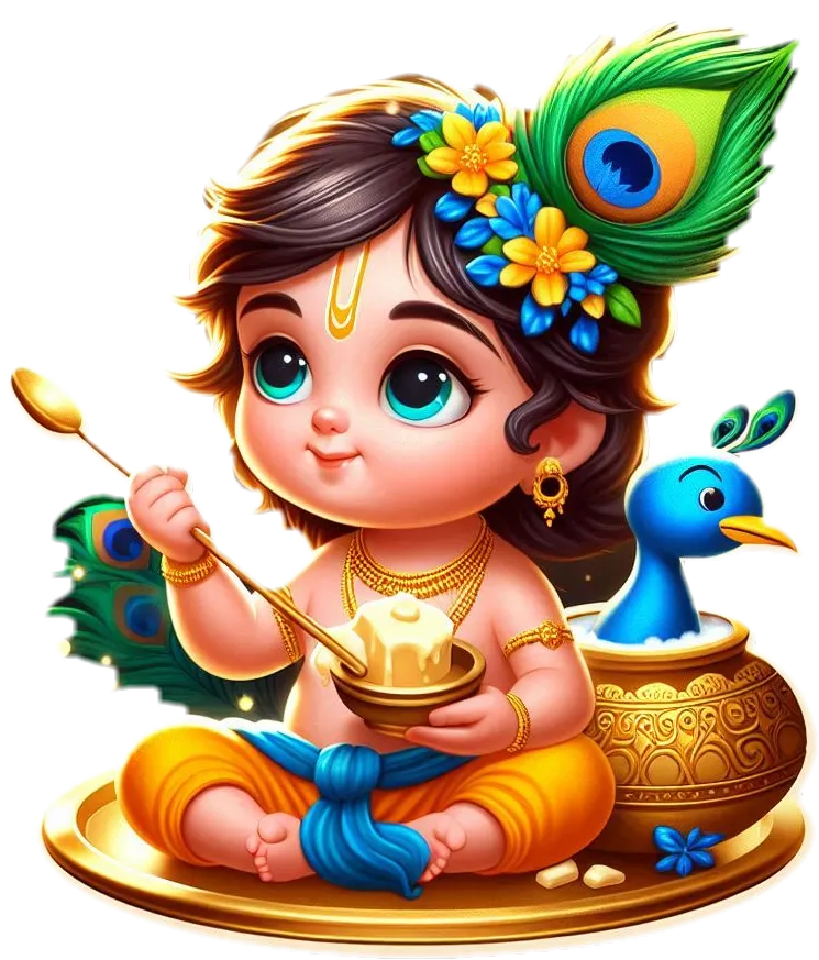Free Happy Krishna Janmashtami Png Images With Dahi Handi Flute Peacock Feather And Baby Krishna Eating Butter - Royalty Free Happy Krishna Janmashtami Image | Pngmagic Free Download Free Happy Krishna Janmashtami Png Images With Dahi Handi Flute Peacock Feather And Baby Krishna Eating Butter - High Quality Happy Krishna Janmashtami PNG Image