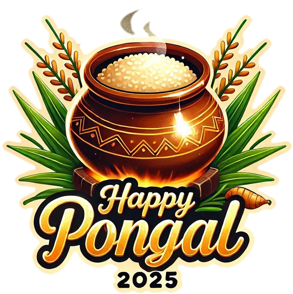 Free Happy Pongal Wishes Png For Social Media - Royalty Free Happy Pongal Holiday And Wishes PNG Image | Pngmagic Free Download Free Happy Pongal Wishes Png For Social Media - High Quality Happy Pongal Holiday And Wishes PNG PNG Image