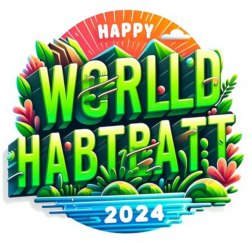 Free Download Free Happy World Habitat Day Png Image Download - High Quality Happy World Habitat Day PNG Image