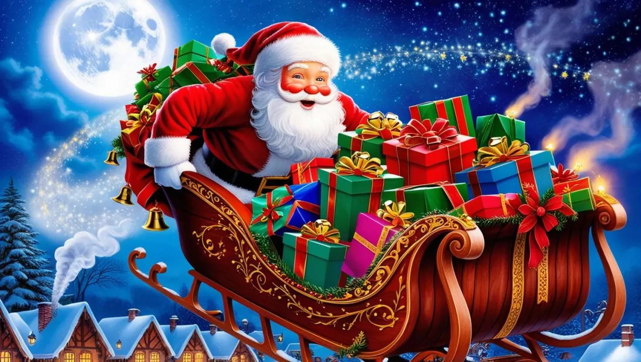 Santa Claus Background Images For HD Free Download