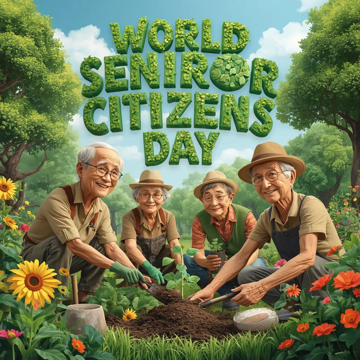 Free Wallpapers For World Senior Citizens Day - Royalty Free World Senior Citizens Day Image | Pngmagic Free Download Free Wallpapers For World Senior Citizens Day - High Quality World Senior Citizens Day Background