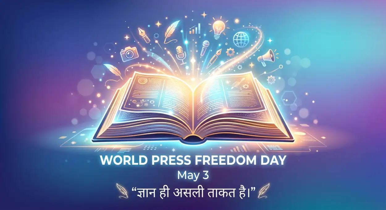 Free Download Freedom Of Press Meaning In Hindi - High Quality World Press Freedom Day 2026 Image