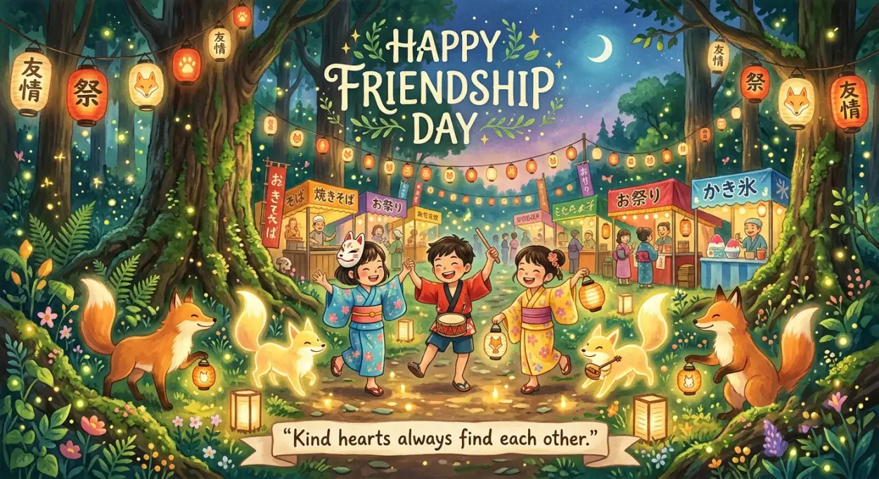 Free Download Friendship Day 2026 Classroom Decoration - High Quality Happy Friendship Day 2026 Image