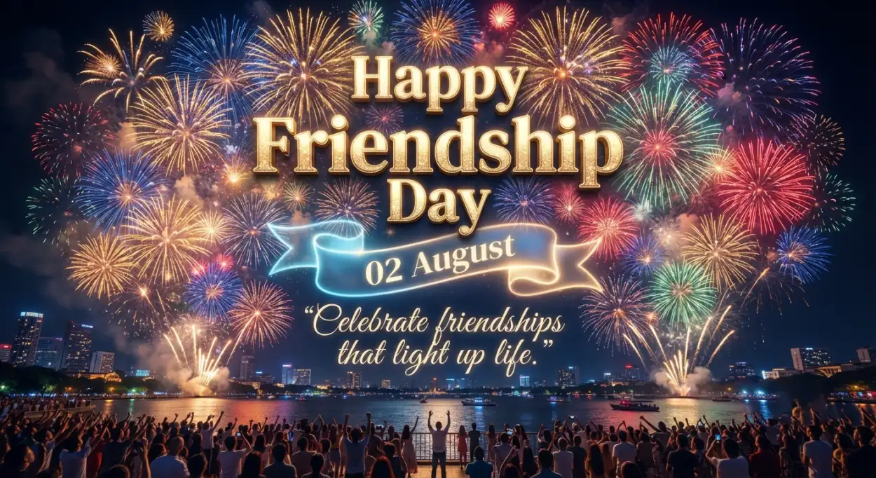 Free Download Friendship Day 2026 Editable Template - High Quality Happy Friendship Day 2026 Image