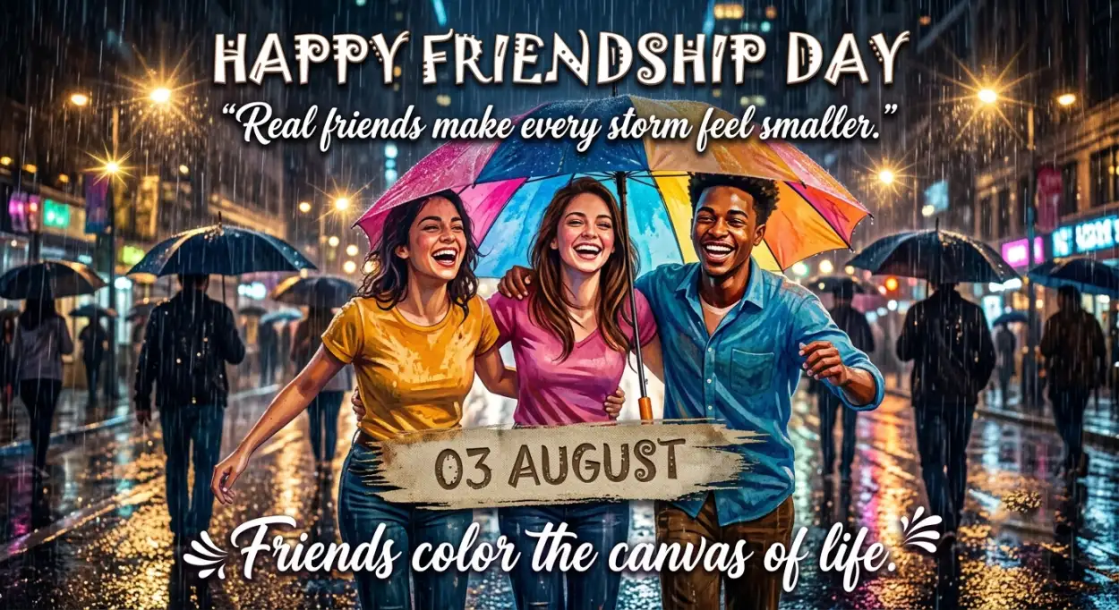 Free Download Friendship Day 2026 Editable Template - High Quality Happy Friendship Day 2026 Image