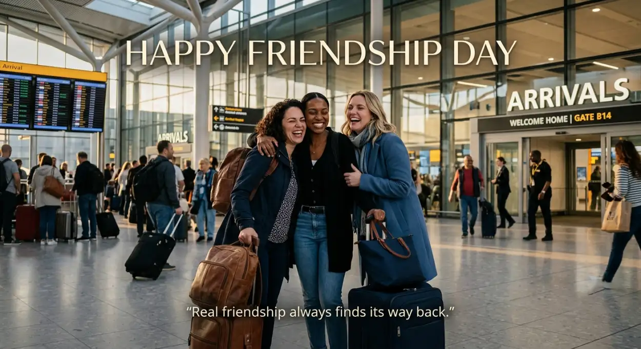 Free Download Friendship Day 2026 Emotional Friendship Quotes - High Quality Happy Friendship Day 2026 Image