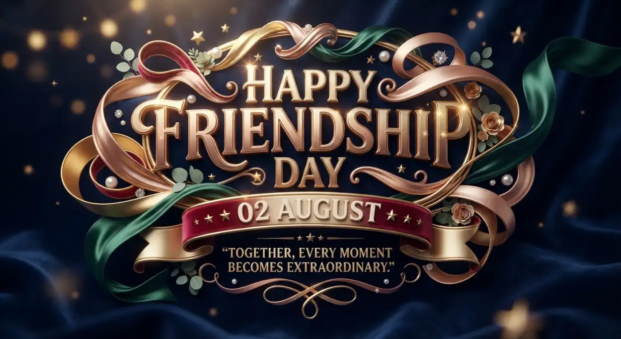 Free Download Friendship Day 2026 Facebook Cover - High Quality Happy Friendship Day 2026 Image