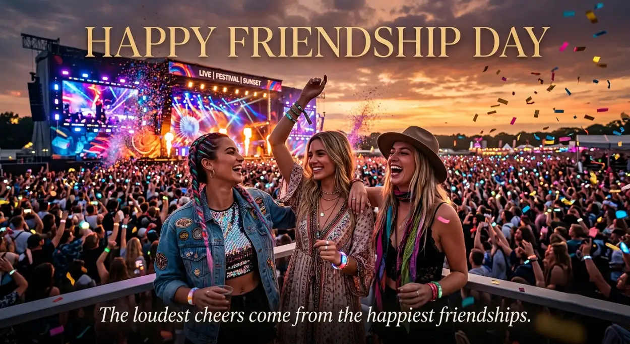 Free Download Friendship Day 2026 Friendship Quote Card For Social Media - High Quality Happy Friendship Day 2026 Image