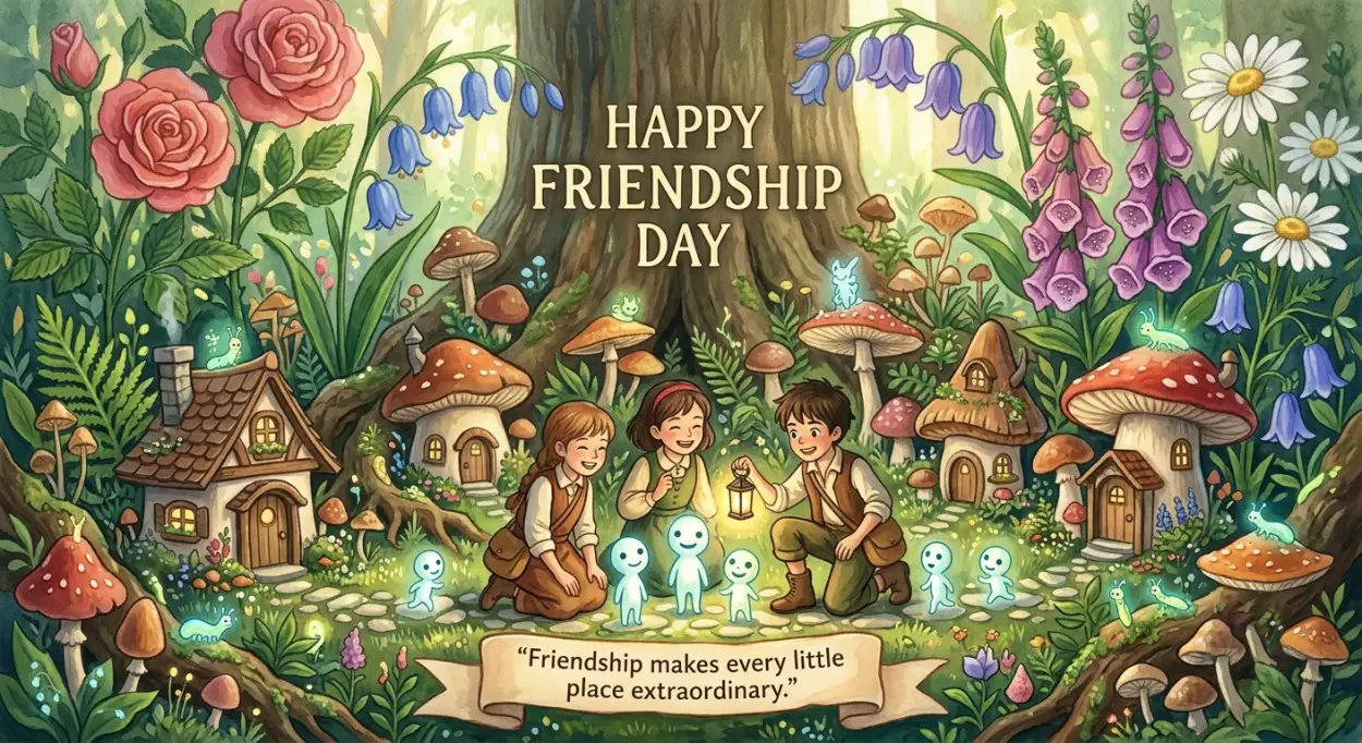 Free Download Friendship Day 2026 Friendship Theme - High Quality Happy Friendship Day 2026 Image