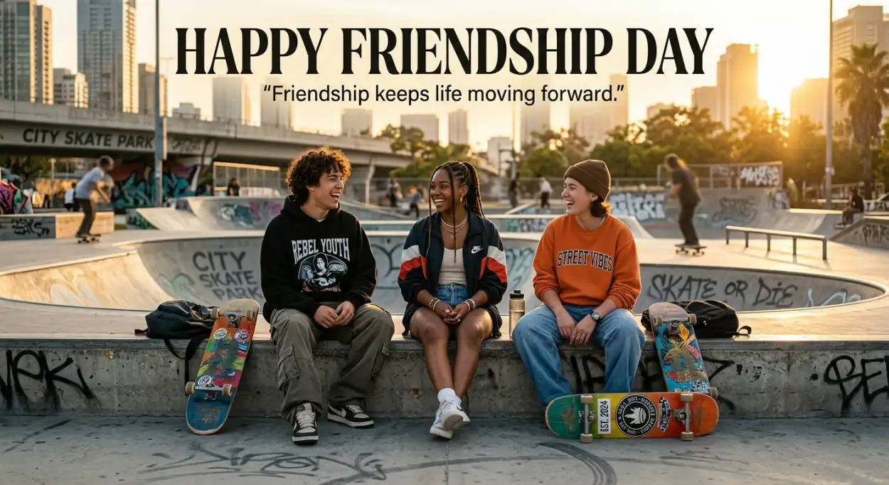 Free Download Friendship Day 2026 Inspirational Quotes - High Quality Happy Friendship Day 2026 Image