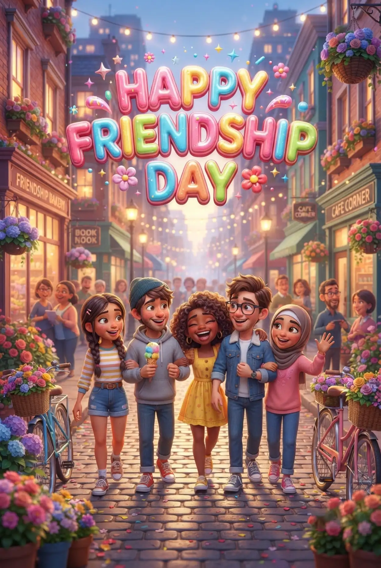 Free Download Friendship Day 2026 Instagram Post - High Quality Happy Friendship Day 2026 Image
