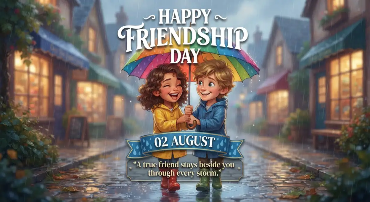 Free Download Friendship Day 2026 Linkedin Post Design - High Quality Happy Friendship Day 2026 Image
