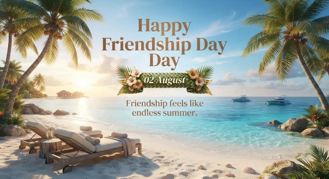 Free Download Friendship Day 2026 Luxury Background - High Quality Happy Friendship Day 2026 Background Image