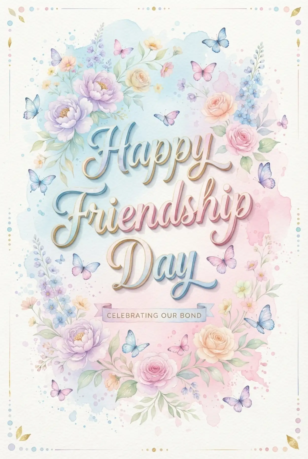 Free Download Friendship Day 2026 Printable Card - High Quality Happy Friendship Day 2026 Image
