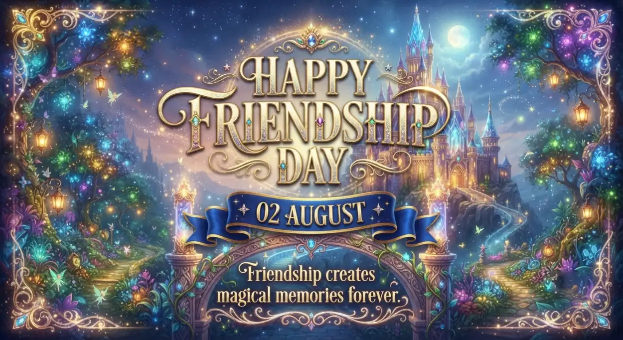 Free Download Friendship Day 2026 Twitter Banner - High Quality Happy Friendship Day 2026 Image