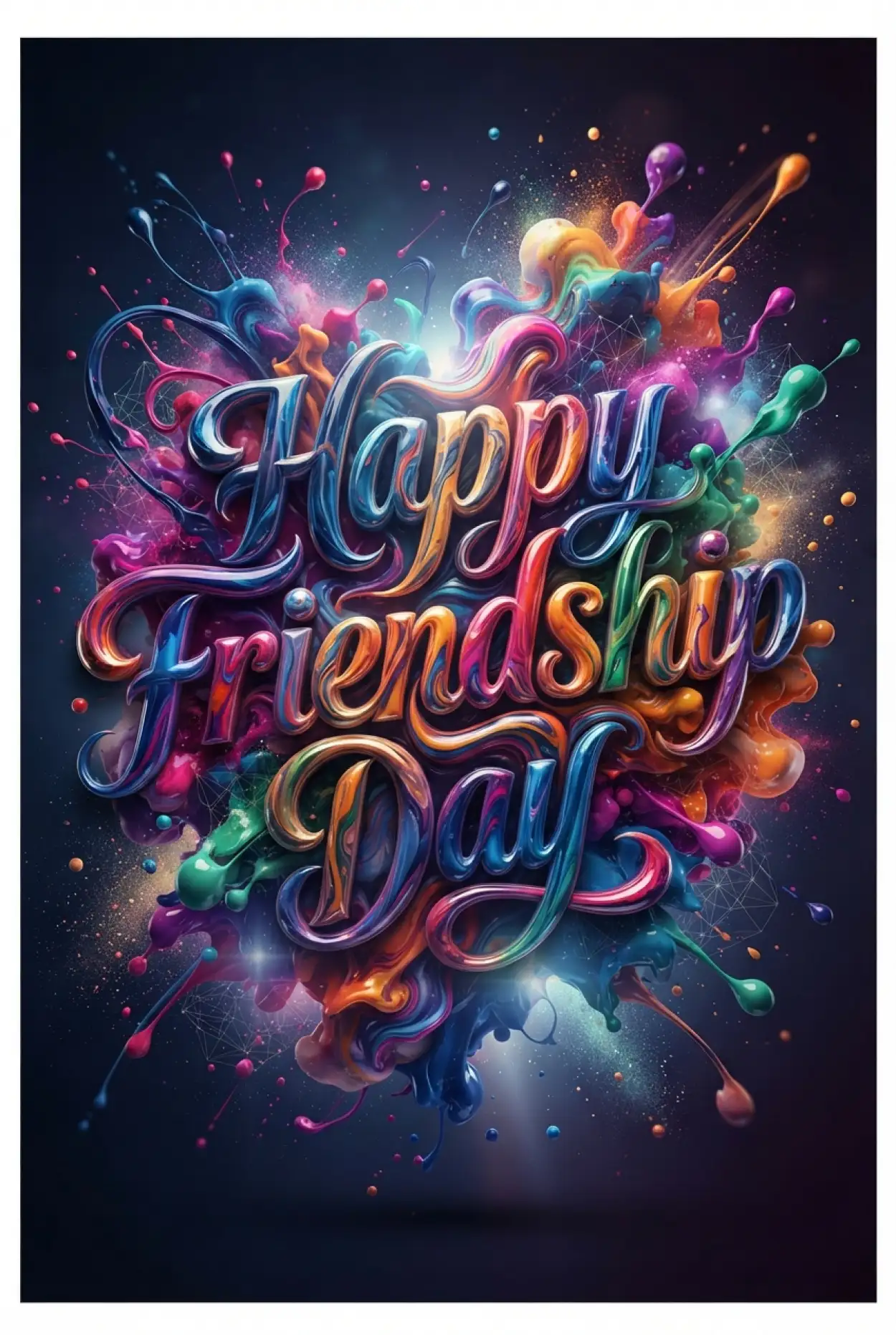 Free Download Friendship Day 2026 Typography Design - High Quality Happy Friendship Day 2026 Image