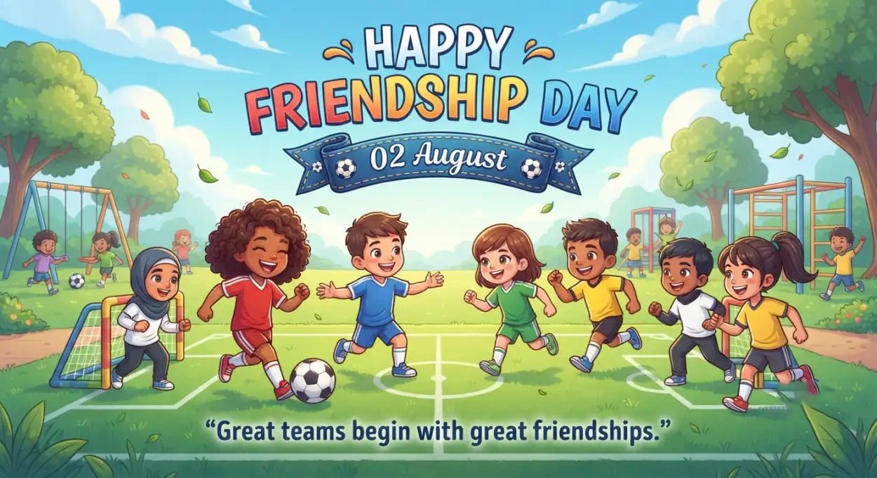Free Download Friendship Day 2026 Web Banner - High Quality Happy Friendship Day 2026 Image
