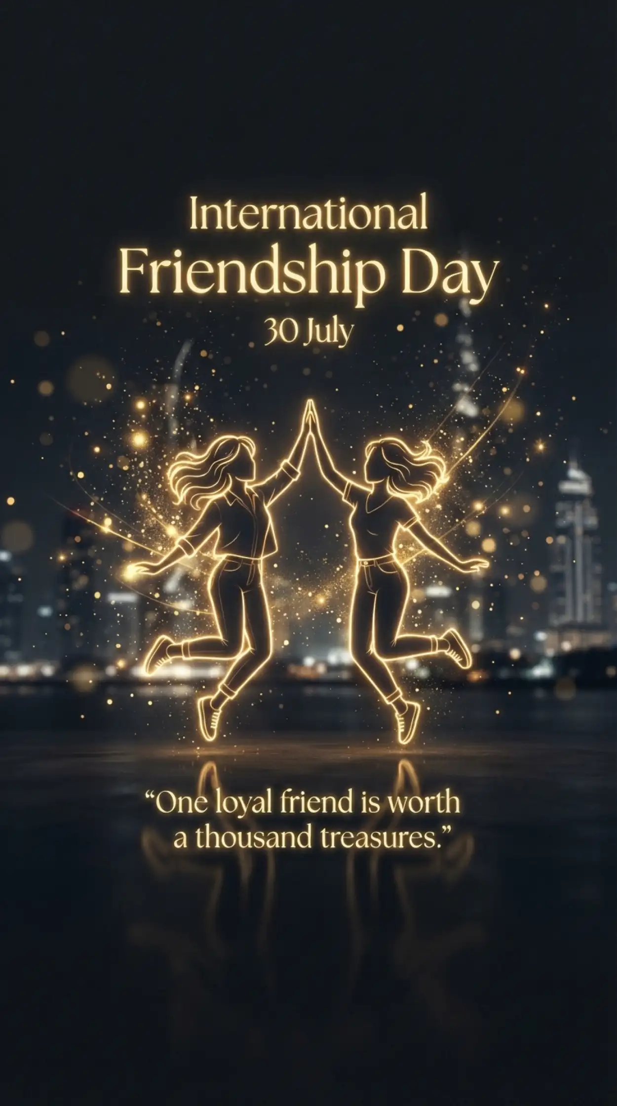 Free Download Friendship Day Celebration Poster - High Quality International Friendship Day Image