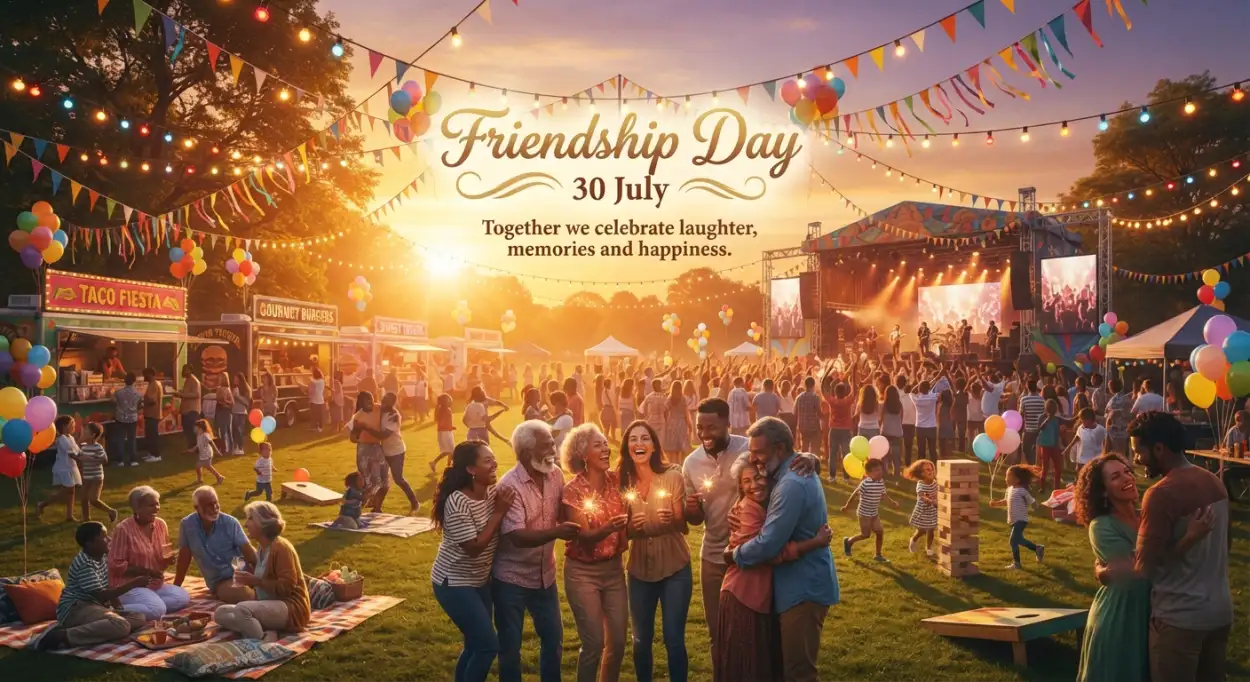 Free Download Friendship Day Community Event Template - High Quality International Friendship Day Image