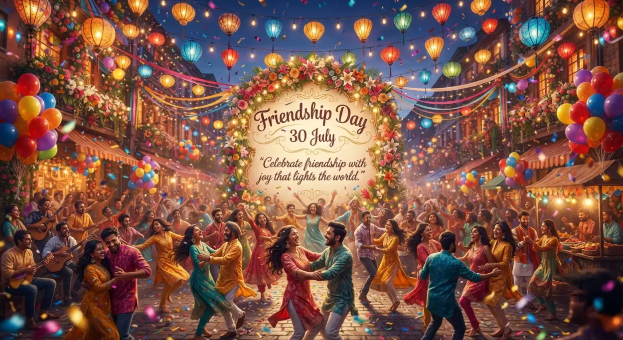 Free Download Friendship Day Office Celebration Banner - High Quality International Friendship Day Image