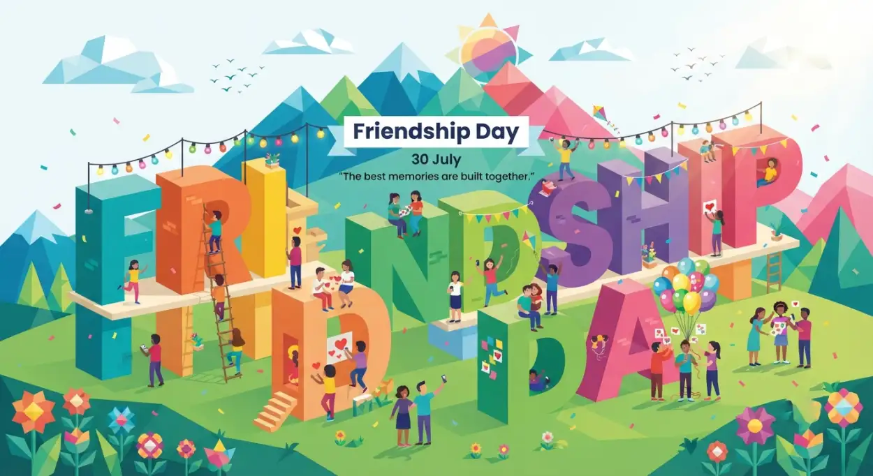 Free Download Friendship Day Premium Vector - High Quality International Friendship Day Image