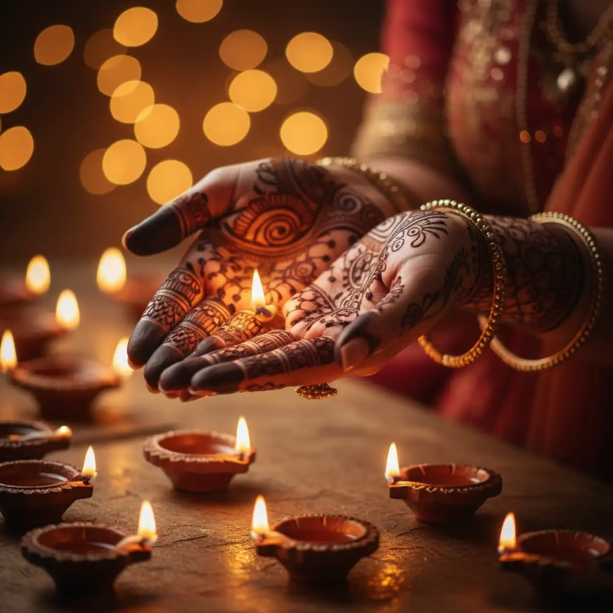 Free Download Front Hand Mehndi Design With Modern Arabic Pattern - High Quality New Mehndi Design Image