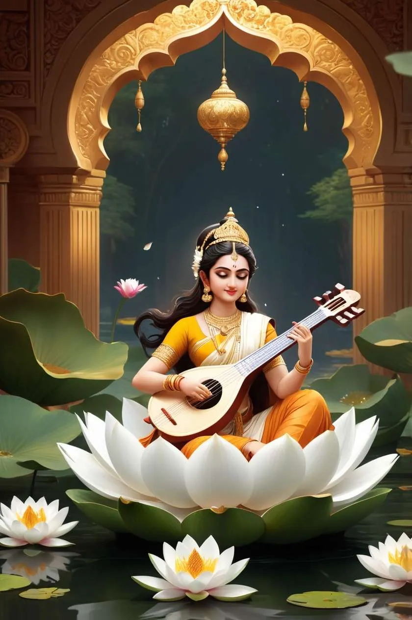 Full Hd Maa Saraswati Puja Festival Pics - Royalty Free Saraswati Puja Hd Photos Image | Pngmagic Free Download Full Hd Maa Saraswati Puja Festival Pics - High Quality Saraswati Puja Hd Photos Background