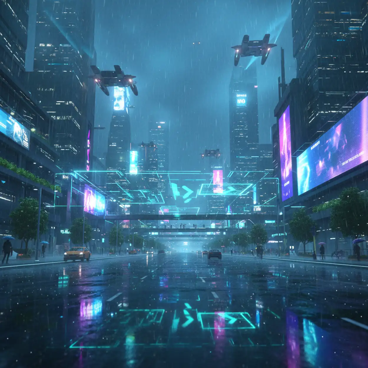 Free Download Future Technology 3d Render - High Quality Future Technology Trends 2030 Image