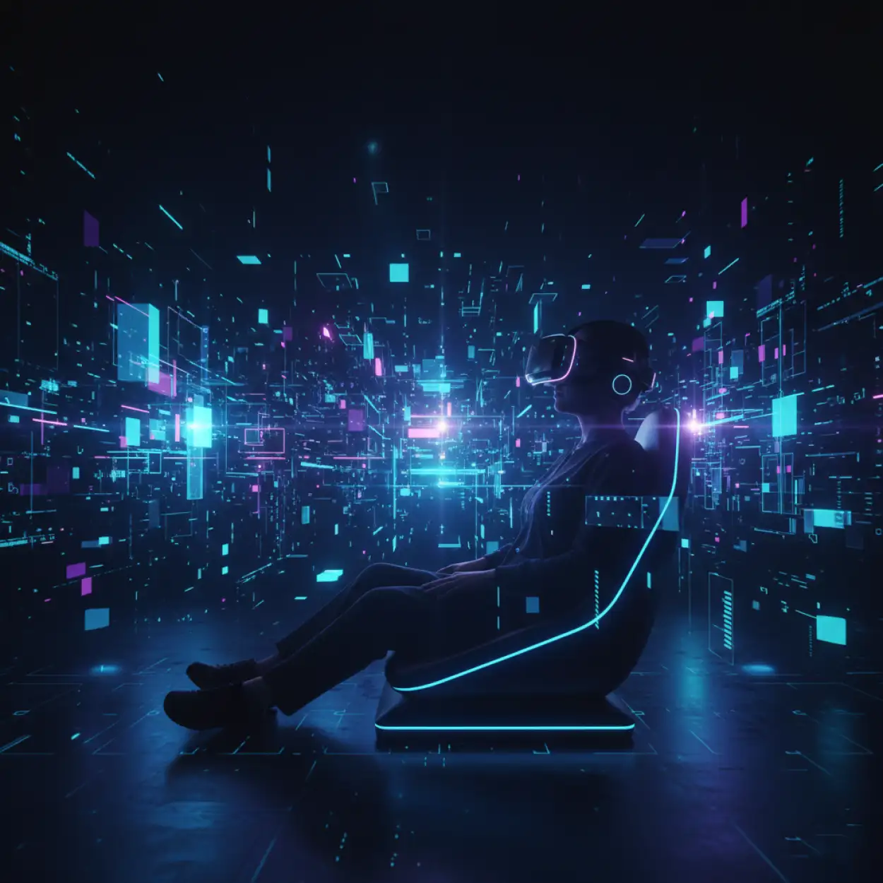 Free Download Future Technology Digital Future Concept - High Quality Future Technology Trends 2030 Image