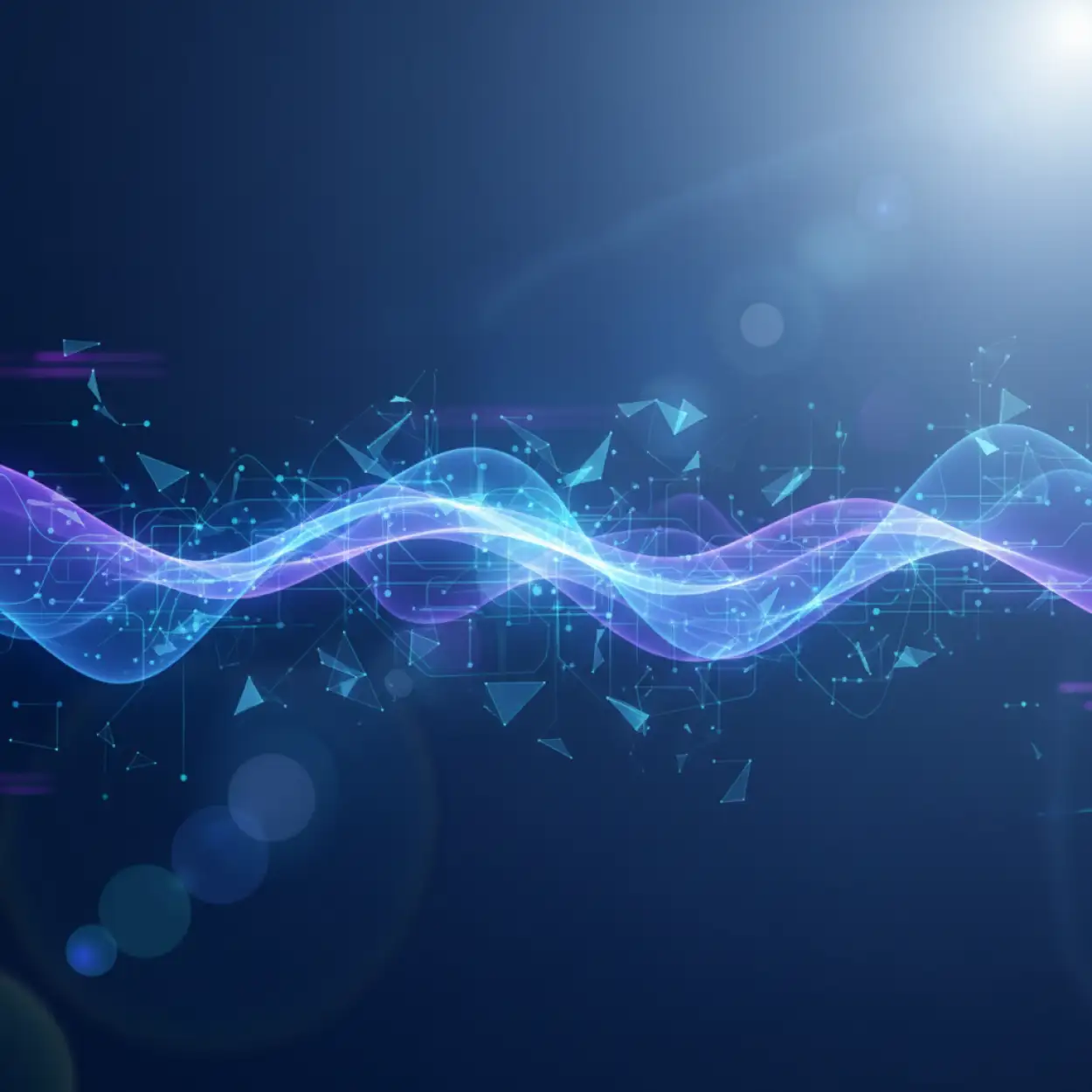 Free Download Future Technology Presentation Background - High Quality Future Technology Trends 2030 Background Image