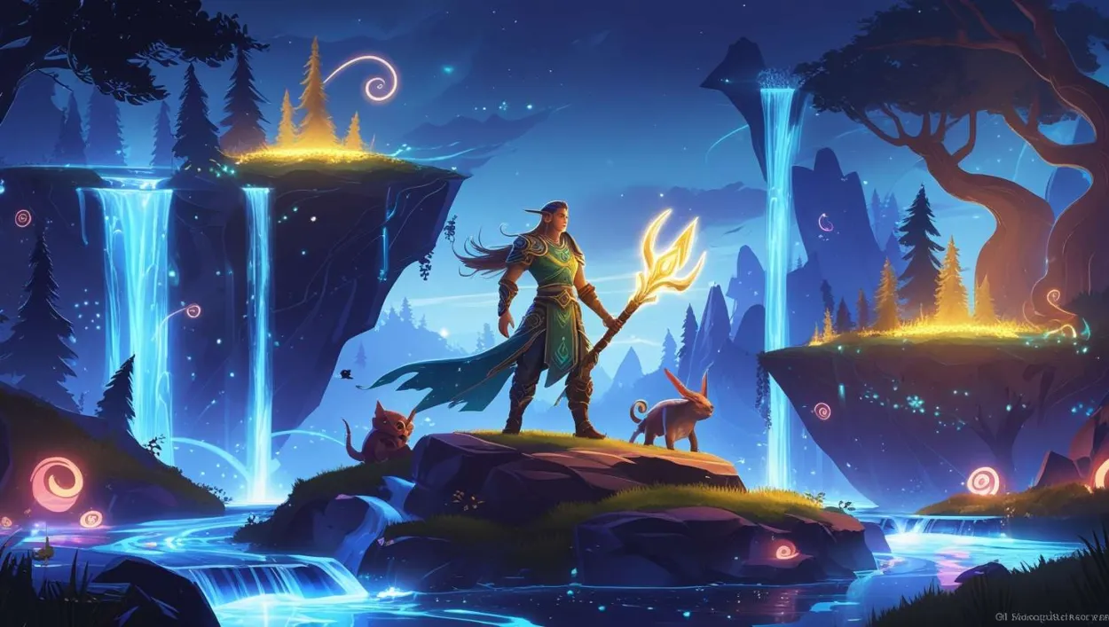 Free Download Gaming Thumbnail Background With Dynamic Lighting Effects - High Quality Aming Thumbnail Background Background