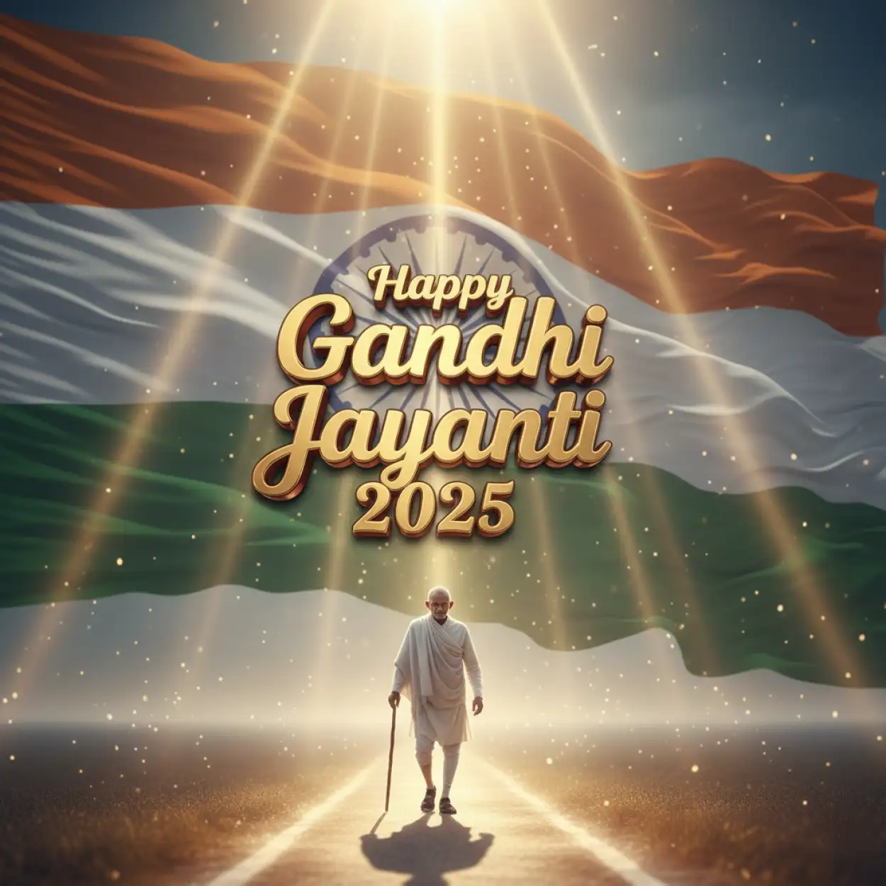 Free Download Gandhi Jayanti 2025 Drawing Competition Ideas - High Quality Happy Gandhi Jayanti 2025 Background