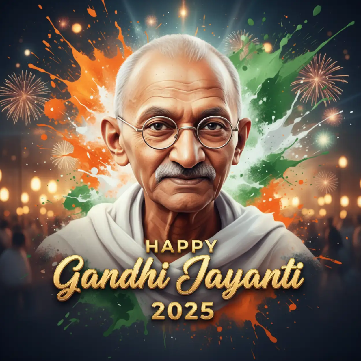 Free Download Gandhi Jayanti 2025 Quotes For Instagram Stories - High Quality Happy Gandhi Jayanti 2025 Image