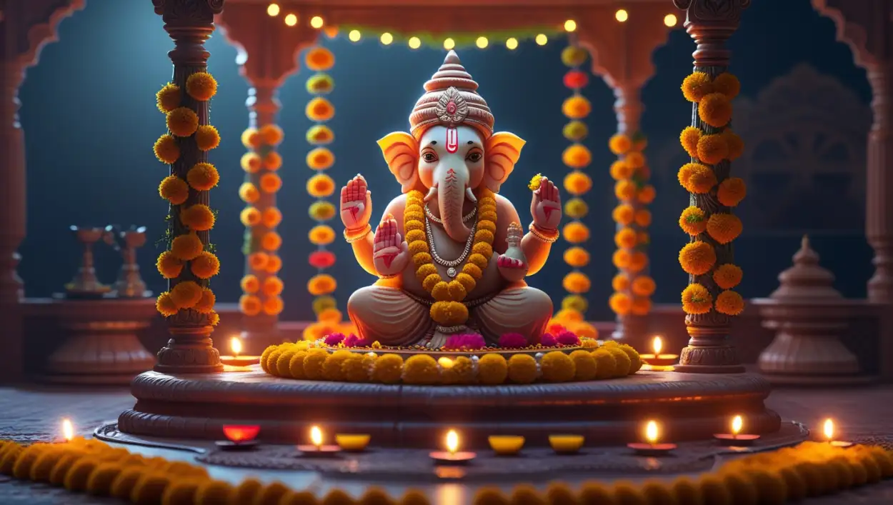 Ganesh Chaturthi Puja Thali Decoration Images - Royalty Free Happy Ganesh Chaturthi Image | Pngmagic Free Download Ganesh Chaturthi Puja Thali Decoration Images - High Quality Happy Ganesh Chaturthi Background