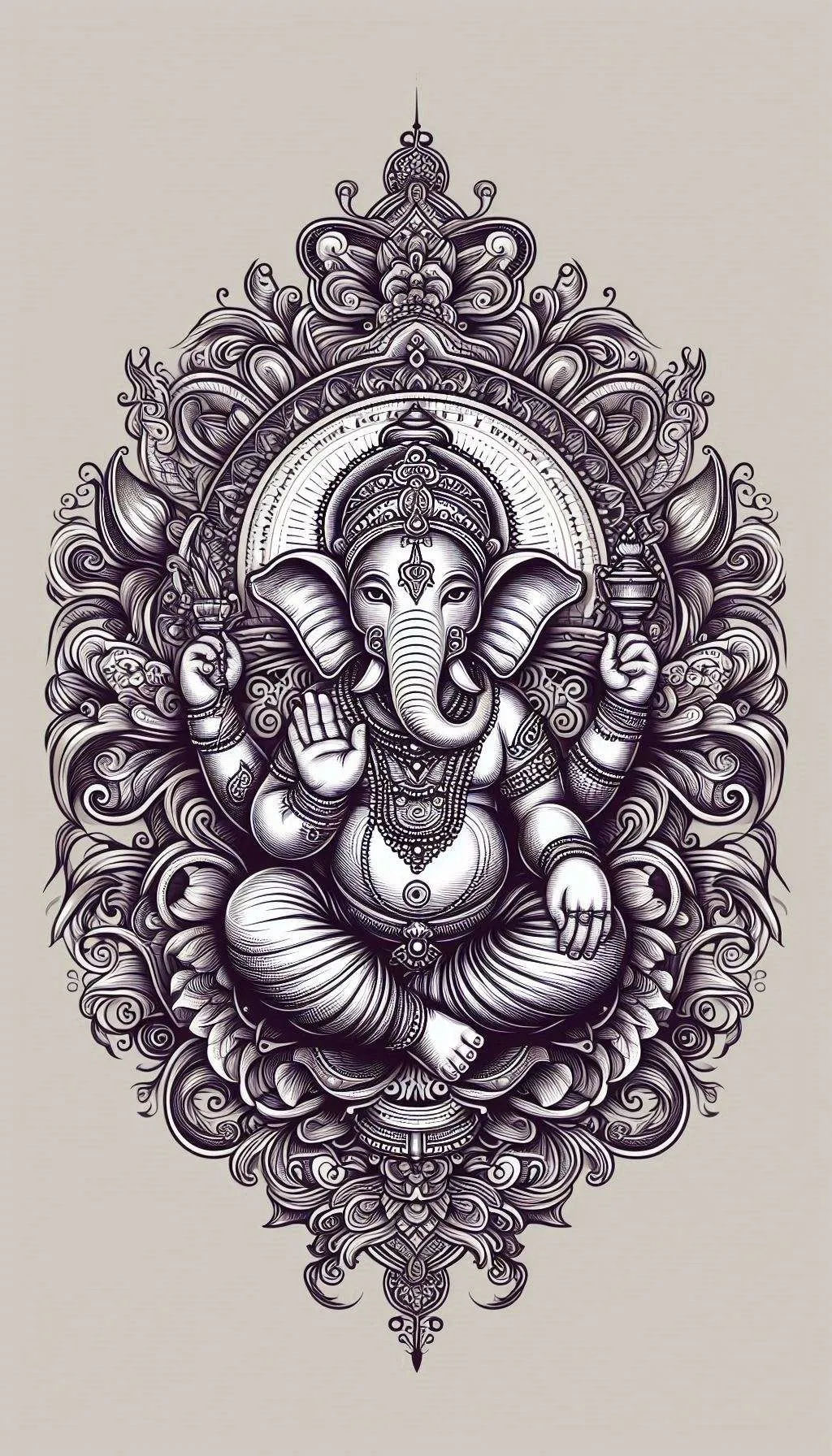 Ganesh Images With Intricate Details For Tattoos - Royalty Free Ganesh Images, Lord Ganesha, Ganesha, Ganesh Image | Pngmagic Free Download Ganesh Images With Intricate Details For Tattoos - High Quality Ganesh Images, Lord Ganesha, Ganesha, Ganesh Background