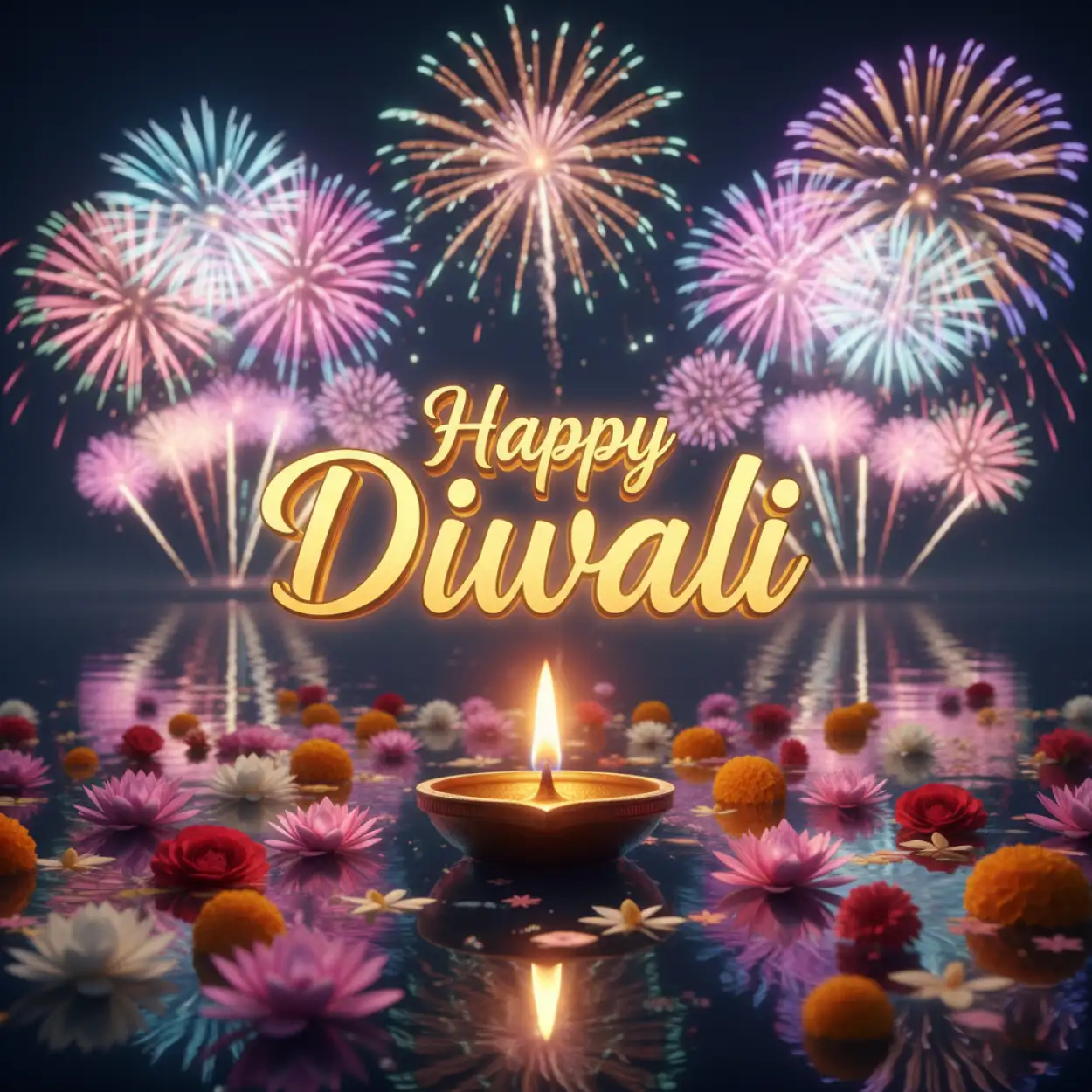Free Download Happy Diwali Short Poem In English - High Quality Happy Diwali Image