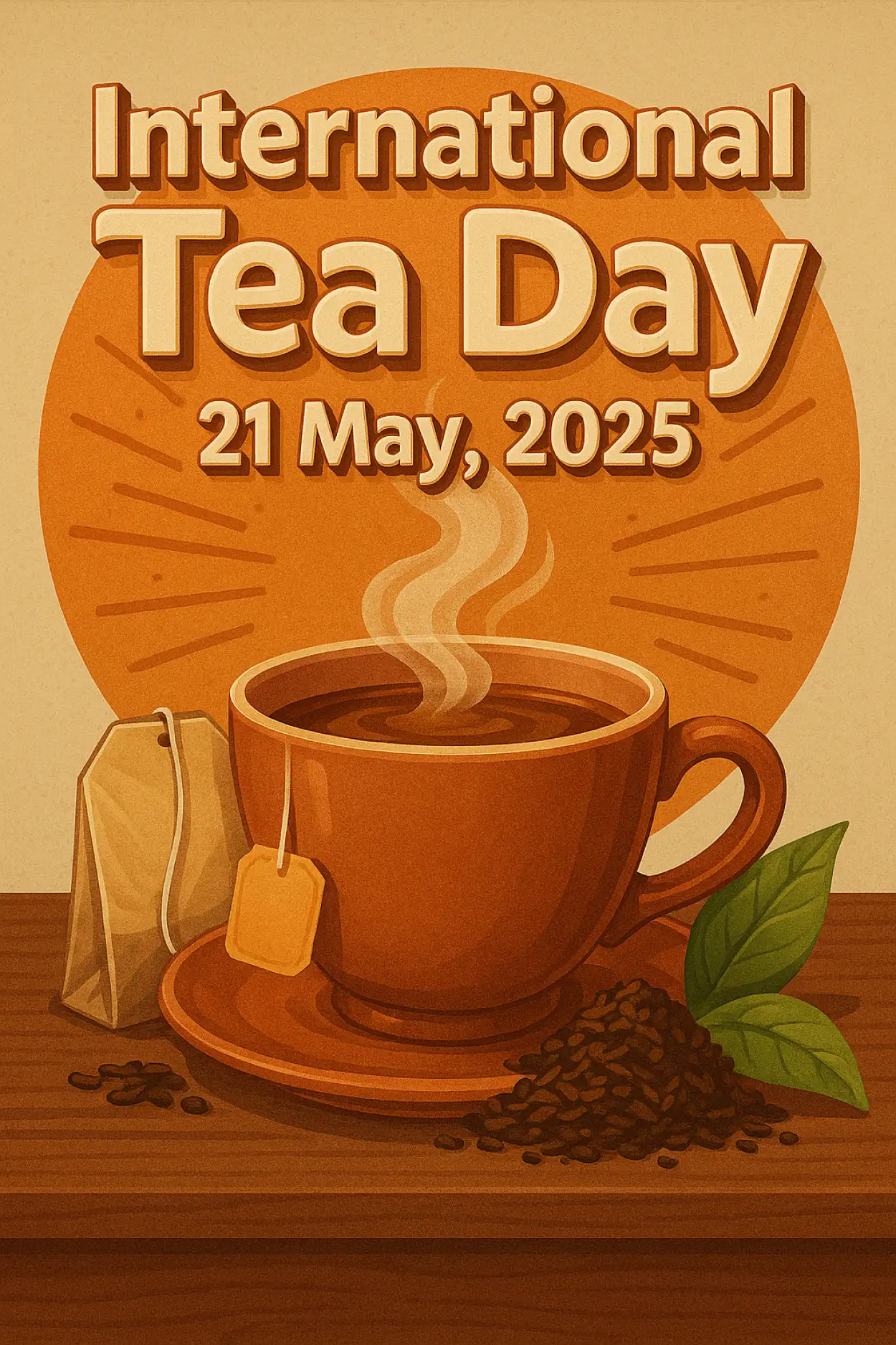 Girl Holding Tea Cup On International Tea Day - Royalty Free International Tea Day Image | Pngmagic Free Download Girl Holding Tea Cup On International Tea Day - High Quality International Tea Day Background