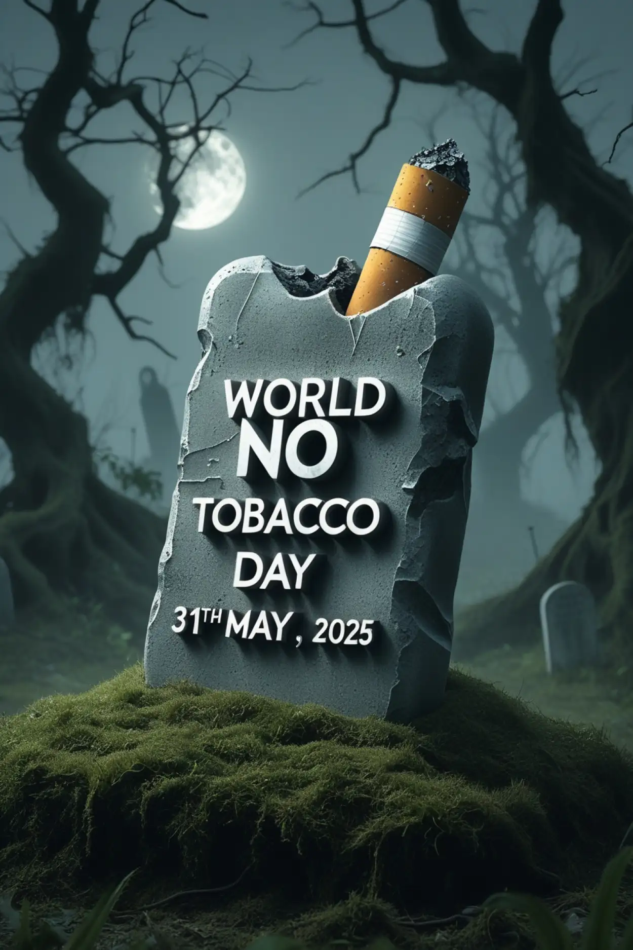Global No Tobacco Day Image For 2025 - Royalty Free World No Tobacco Day Image | Pngmagic Free Download Global No Tobacco Day Image For 2025 - High Quality World No Tobacco Day Background