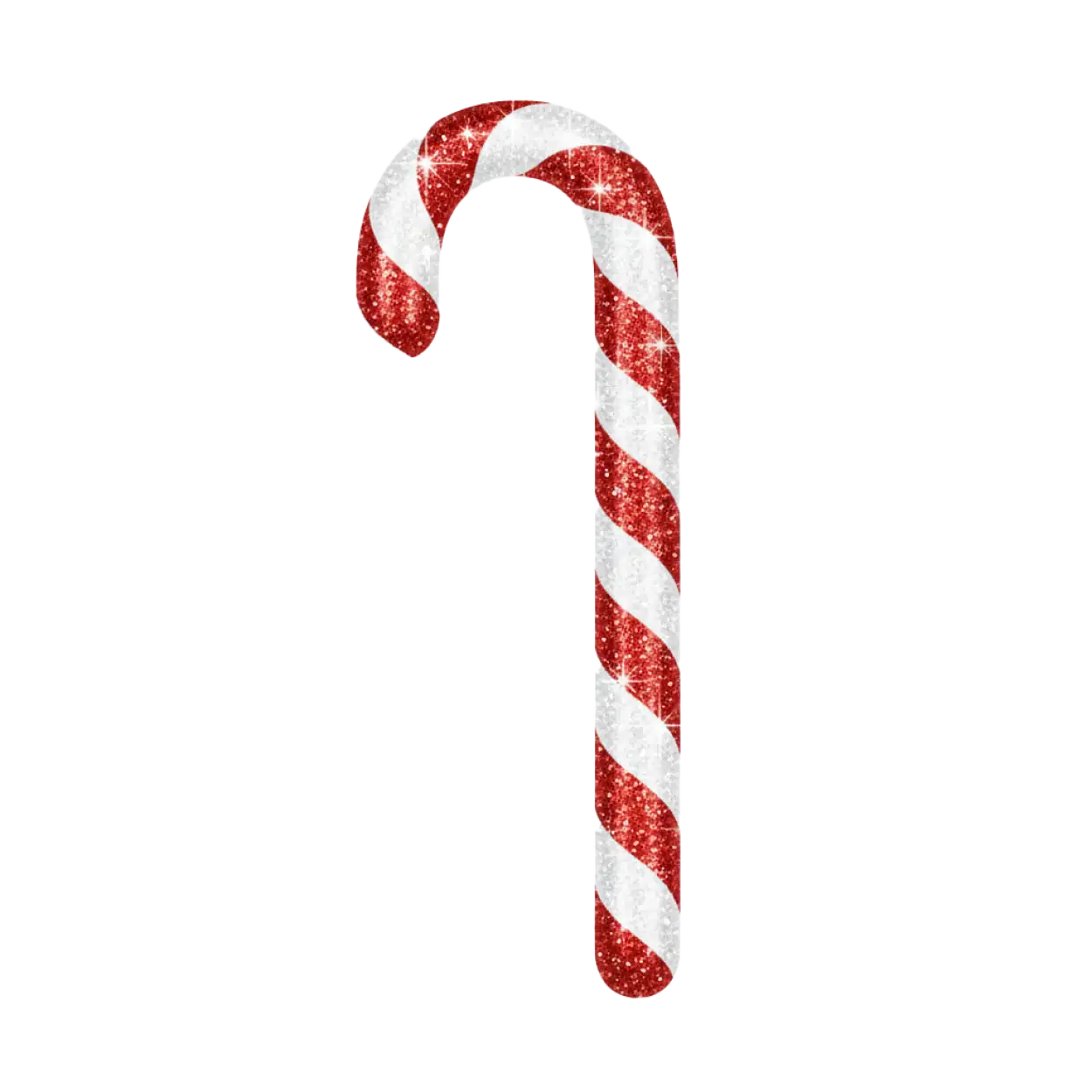 Free Download Glossy Candy Cane Png Realistic Shine - High Quality Candy Cane Png PNG Image
